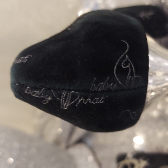 Rare Sexy Baby Phat Black & Silver Heels - Picture 8 of 10